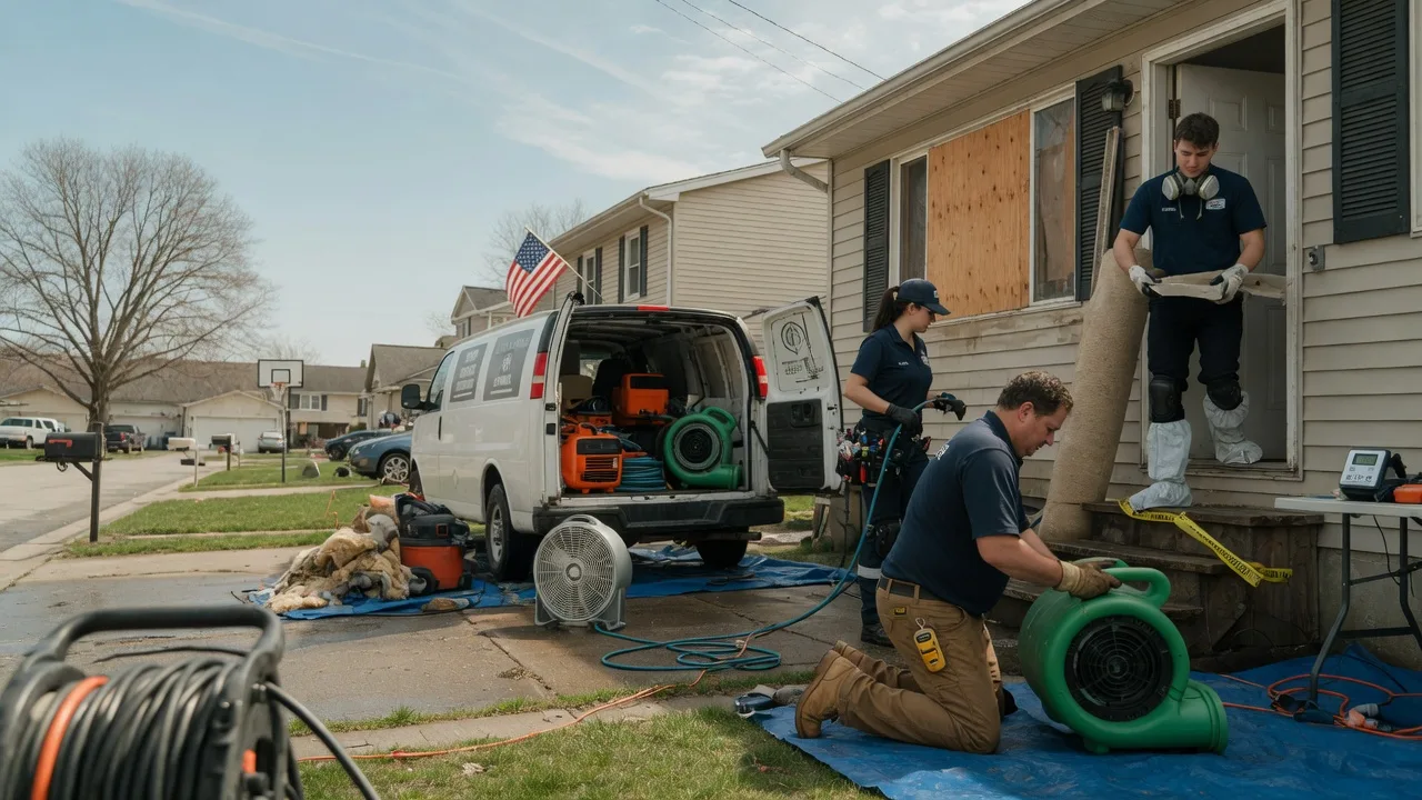 Water Damage Restoration in New Derry, PA near me